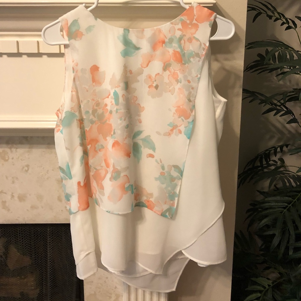 Calvin Klein asymmetrical top